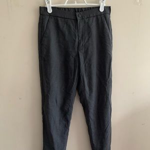 Super warm Uniqlo pants with side zippers and heavy fleece inside